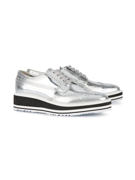 prada womens brogues|farfetch Prada shoes.